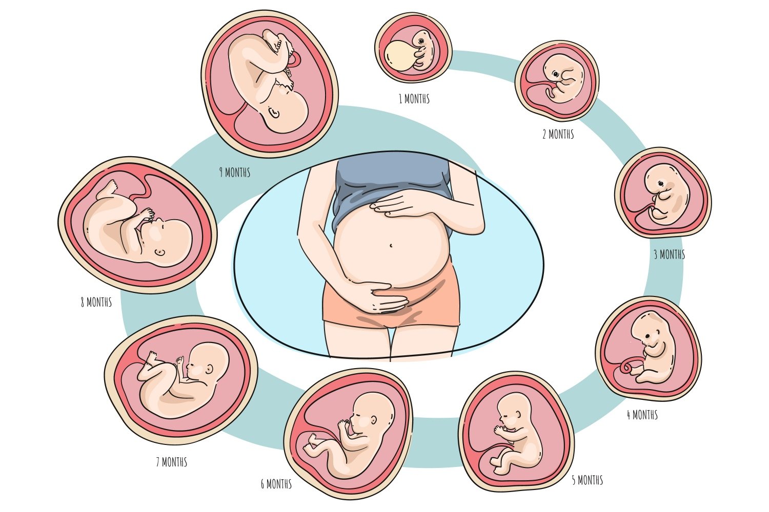 how to know if my pregnancy is healthy 